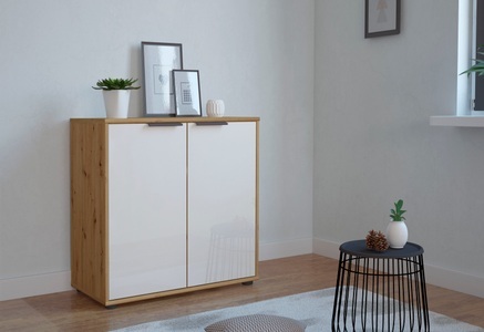 Wiemann, WIEMANN Kommode »Monaco«, mit Glasfront, vormontiert, WIEMANN Hochkommode »Monaco«, mit Glasfront, vormontiert