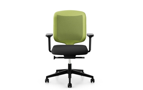 Giroflex, Giroflex Bürostuhl Chair2Go 434 Schwarz/Grün, Giroflex Bürostuhl Chair2Go 434 Schwarz/Grün