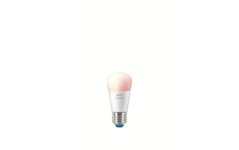 WiZ, WiZ P45 LED-Lampe E27 4,9 W Tropfen satiniert RGBW, WiZ LED-Leuchtmittel »4.9W (40W) E27 Tunable White & Color Einzelpack«, E27