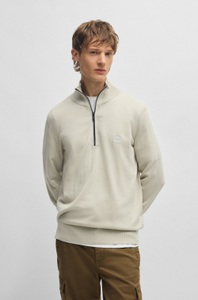 BOSS ORANGE Rollkragenpullover »Kanobix_S«, mit Ton-in-Ton Logo
