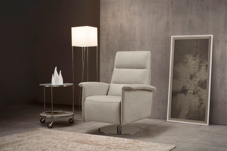 Egoitaliano, Egoitaliano Sessel »Kelly«, drehbar, manuelle Relaxfunktion mit Push-Back-Mechanismus, Egoitaliano Sessel »Kelly Designsessel«, drehbar, manuelle Relaxfunktion mit Push-Back-Mechanismus