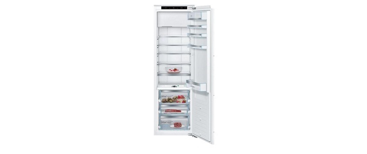 Bosch, Bosch KIF82PFF0 Kühlschrank rechts, Bosch Serie 8, Einbau-Kühlschrank mit Gefrierfach, 177.5 x 56 cm, Flachscharnier, KIF82PFF0