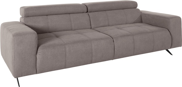 DOMO collection, DOMO collection 2-Sitzer, DOMO collection 2-Sitzer »Trento, mit Kufenfuss oder Einzelfuss« wahlweise mit Kopfteilverstellung und in zwei Grössen erhältlich