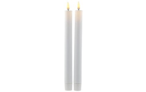 Sirius, Sirius - LED-Stabkerzen Set Sille 2 Stück, Weiss, Sirius LED-Kerze »LED-Kerze Sille Stabkerze,Weiss,2st«