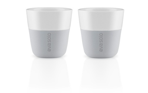 Eva Solo, Eva Solo® Espresso Becher 2er-Set hellgrau, Eva Solo Espressotassen, 2er-Set, Ø 6 cm, 80ml