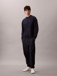 Calvin Klein Jeans Sweathose »PREMIUM TERRY MONOGRAM JOGGER«, Mit elastischem Bund