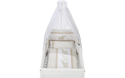 Alvi, Alvi® Bettset 3-tlg. Olifant 100 x 135 cm, 