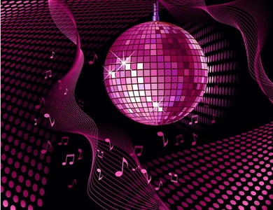 Papermoon, Papermoon Fototapete »Disco-Ball«, samtig, Vliestapete, hochwertiger Digitaldruck, Papermoon Fototapete »Disco-Ball«