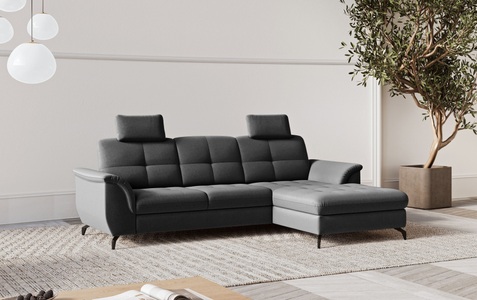 sit&more Ecksofa »Zora L-Form«, wahlweise mit Bettfunktion und Bettkasten