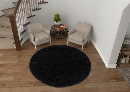 HOME AFFAIRE, Home affaire Hochflor-Teppich »Viva Teppich rund«, rund, 45 mm Höhe, Uni Farben, einfarbig, rund, besonders weich und kuschelig, idealer Teppich für Wohnzimmer & Schlafzimmer, Home affaire Teppich »Viva Teppich rund«, rund, 45 mm Höhe, Uni-Farben, einfarbig, besonders weich und kuschelig