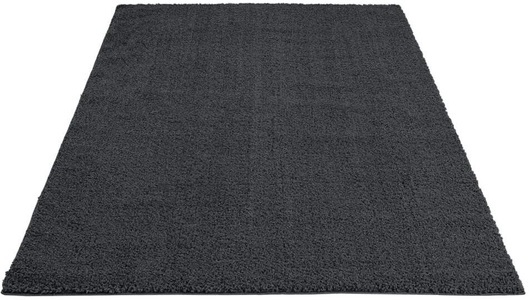 Carpet City, Carpet City Hochflor-Teppich »Plainy«, rechteckig, 30 mm Höhe, Polyester, Langflor Uni Rosé, Wohnzimmer, Carpet City Hochflor-Teppich »Plainy«, rechteckig, 30 mm Höhe, Shaggy Polyester Teppich, besonders weich, Uni-Farben
