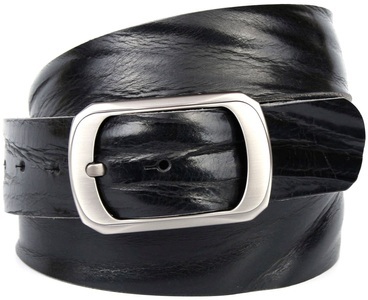 ANTHONI CROWN, Anthoni Crown Vollledergürtel genarbt, Anthoni Crown Ledergürtel, Jeansgürtel genarbt