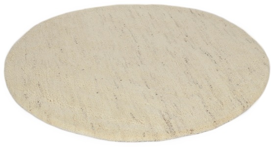 THEKO, Wollteppich, »Taza Royal«, THEKO, rund, Höhe 24 mm, manuell geknüpft, THEKO Wollteppich »Taza Royal«, rund, 24 mm Höhe, echter Berber Teppich aus Marokko, reine Schurwolle, handgeknüpft