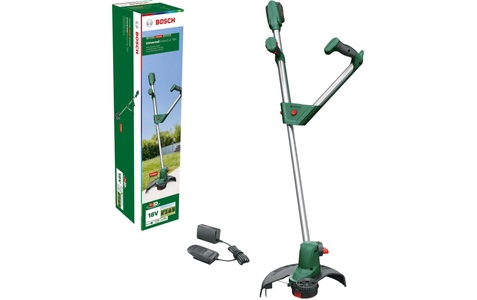 Bosch Home and Garden, Bosch Home and Garden UniversalGrassCut 18V-26 Akku Rasentrimmer inkl. Akku 18 V 2.5 Ah Schnittbreite (max.): 26 mm, BOSCH Akku-Rasentrimmer »UniversalGrassCut Kit«