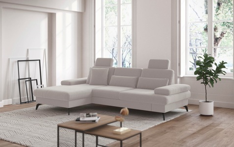 sit&more Ecksofa »Morris L-Form inkl. Sitztiefenverstellung«, wahlweise mit Bettfunktion, Bettkasten und Armteilverstellung