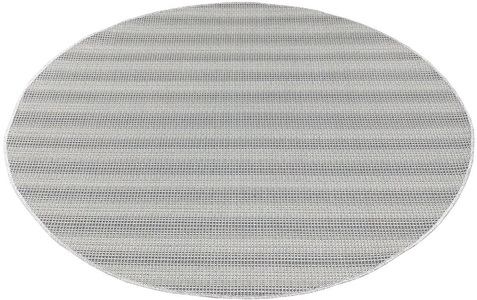 Carpet City, Carpet City Teppich »Palm«, rund, 5 mm Höhe, Wetterfest & UV-beständig, für Balkon, Terrasse, Flur, Küche, flach gewebt, Carpet City Teppich »PALM3471«, rund, 5 mm Höhe, Wetterfest & UV-beständig, für Balkon, Terrasse, Küche, flach gewebt