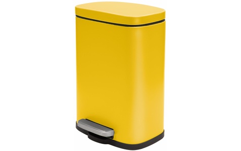 Spirella, Spirella - Abfalleimer Akira 5 L - Gelb, Spirella Akira Treteimer 5l Gelb