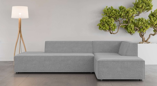 INOSIGN Ecksofa »Cavan«, L-Form, Ottomane links oder rechts bestellbar