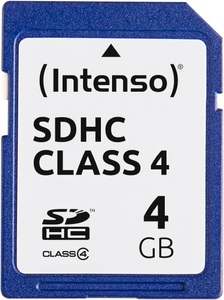 Intenso, Intenso SecureDigital SD-Speicherkarte 4 GB Class 4 (SDHC), SecureDigital SD-Speicherkarte 4 GB Class 4 (SDHC)