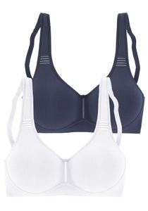 petite fleur T-Shirt-BH, ohne Bügel aus Baumwolle