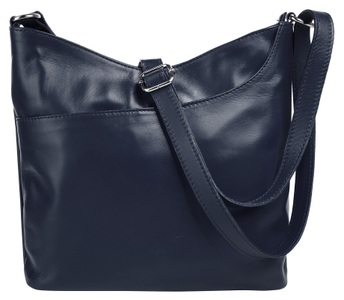 SAMANTHA LOOK, Samantha Look Umhängetasche, echt Leder - Made in Italy, Samantha Look Umhängetasche, echt Leder, Made in Italy