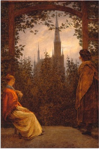 Artland, Artland Wandbild »Gartenlaube. 1818.«, Artland Wandbild »Gartenlaube. 1818.«, Garten, (1 St.), als Alubild, Leinwandbild, Wandaufkleber oder Poster in versch. Grössen