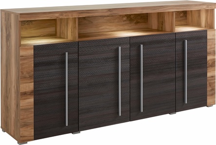 SERIE ROGER, Sideboard »Serie Roger«, Breite 182cm, INOSIGN Sideboard »Roger,Breite 182cm, stilvolle Schrank mit 4 Türen«, Kommode mit viel Stauraum, Einlegeböden verstellbar