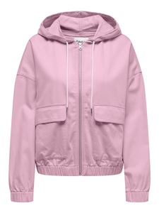 ONLY, ONLY Parka "ONLKENZIE-SOFT LIFE L/S JACKET CC PNT" mit Kapuze elastische Bündchen