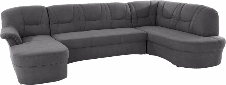 DOMO collection, DOMO collection Wohnlandschaft, DOMO collection Wohnlandschaft »Sarafina U-Form«, wahlweise mit Bettfunktion, optional mit Federkern