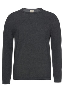 OLYMP Rundhalspullover »OLYMP Strick Casual«, Crew Neck