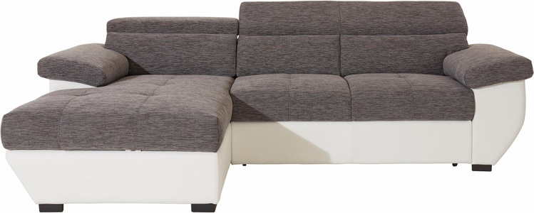COTTA Ecksofa, inklusive Kopfteilverstellung, wahlweise mit Bettfunktion + Bettkasten