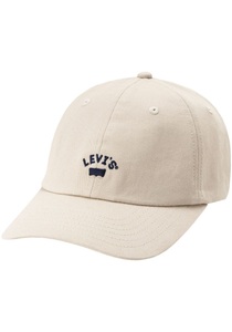 LEVI'S, Levi's® Baseball Cap »LAZY GIRL LOGO«, mit Markenlogo Stickerei, Levi's® - Baseball Cap, für Damen, Offwhite, Größe Onesize