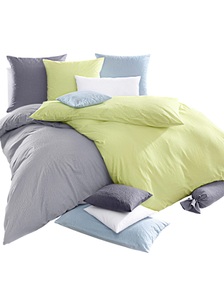 undefined, Bettwäsche in weiß von Bierbaum, BIERBAUM Bettwäsche »Chic Uni«, Schickes Unidesign: Modern und elegant für jedes Schlafzimmer