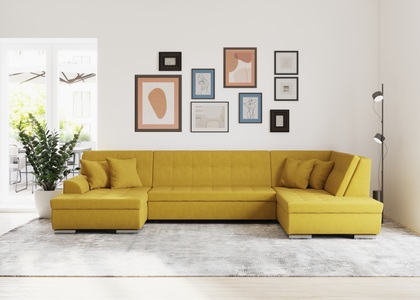 DOMO collection Wohnlandschaft »Treviso«, wahlweise mit Bettfunktion