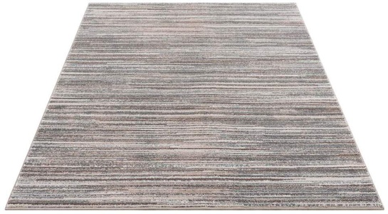 Carpet City, Carpet City Teppich »Moda«, rechteckig, 11 mm Höhe, Kurzflor, Modern, Streifen-Muster, Wohnzimmer, Carpet City Teppich »Moda«, rechteckig, 11 mm Höhe, Kurzflor, Streifen-Muster, Weicher Flor