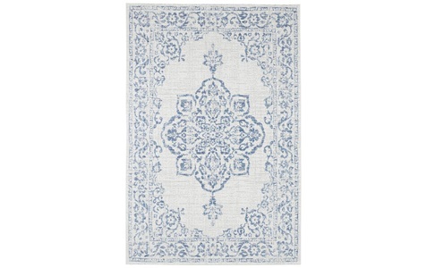 BOUGARI, Teppich, »Tilos«, bougari, rechteckig, Höhe 8 mm, maschinell gewebt, NORTHRUGS Teppich »Outdoor Beach 80«, rechteckig, - mm Höhe