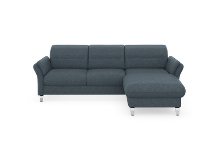 sit&more Ecksofa »Grenoble«, inklusive Federkern, wahlweise mit Bettfunktion, Bettkasten, Armteilverstellung und Kopfteilverstellung
