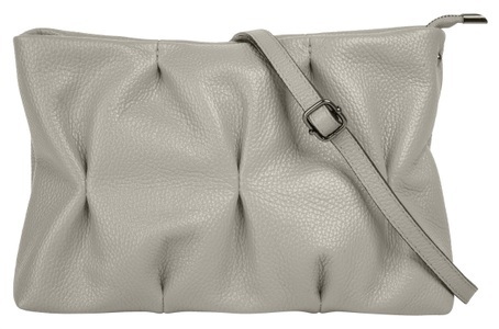 CLUTY, Cluty Umhängetasche, (1 tlg.), Cluty Umhängetasche, echt Leder, Made in Italy