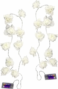 undefined, LED-Rosenkette (2er Set), I.GE.A. LED-Lichterkette