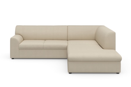 DOMO collection Ecksofa »Topper«, mit Ottomane, wahlweise mit Schlaffunktion