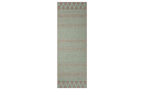 BOUGARI, Teppich, »Sidon«, bougari, rechteckig, Höhe 4 mm, maschinell gewebt, NORTHRUGS Teppich »Outdoor Teppich Jaffa«, rechteckig, - mm Höhe