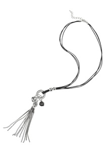J. JAYZ, J.Jayz Kette mit Anhänger »mit kleiner Rose und Herz«, Firetti Kette mit Anhänger »mit kleiner Rose und Herz«, (1 tlg.), mit Glasstein