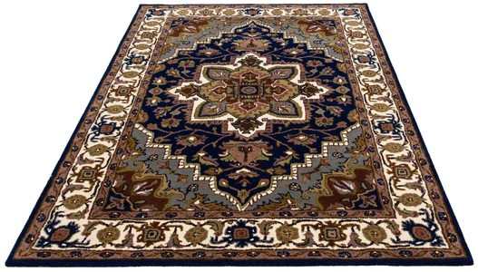 DELAVITA, Wollteppich, »Sahil«, DELAVITA, rechteckig, Höhe 14 mm, handgetuftet, 