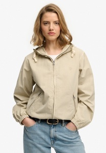 SUPERDRY, Superdry Parka "HOODED WASHED TWILL JKT" mit Kapuze