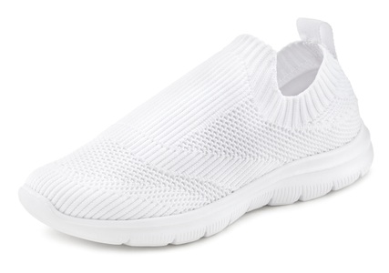 Lascana, LASCANA Sneaker, Slip-In ultraleicht und bequem zum Reinschlüpfen, LASCANA Sneaker, Slip In's, Slipper, Halbschuh ultraleicht und zum Reinschlüpfen VEGAN