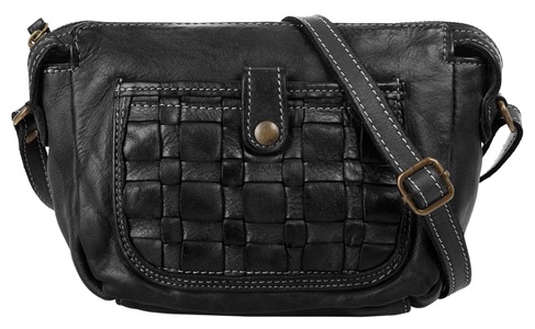 CLUTY, Cluty Umhängetasche, Cluty Umhängetasche, echt Leder, Made in Italy