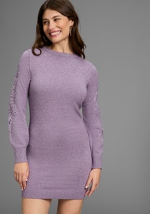 Laura Scott Strickkleid, mit besonderem Spitzendetail - NEUE KOLLEKTION