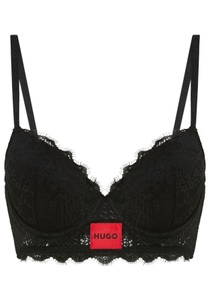 HUGO Underwear Bügel-BH »PUSH-UP RL LACE«, mit Spitze, Spaghettiträger