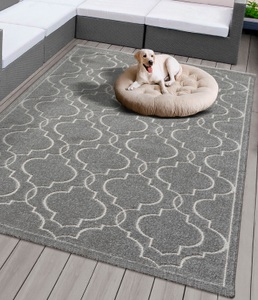 MERINOS, merinos Teppich »Tenerife Plus 54090«, rechteckig, Maschinell_hergestellt, Rechteckig, merinos Teppich »Tenerife Plus 54090«, rechteckig, 5 mm Höhe, In- und Outdoor geeignet, robuster Kurzflor, Balkon, Aussenbereich