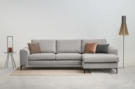 INOSIGN Ecksofa »Henry«, mit Metallbeinen, in modernem Design